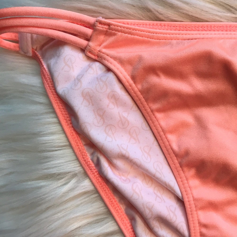 Victoria’s Secret Soft Coral Swimsuit Bottoms - Picture 3 of 5